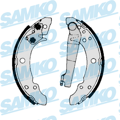 Bremsbackensatz - 80140 SAMKO