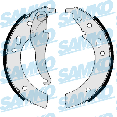 Комплект тормозных колодок - 80330 SAMKO