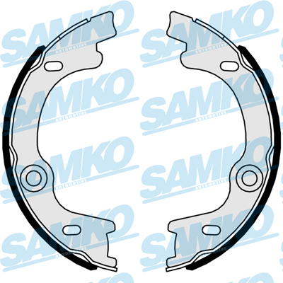 Brake Shoe Set, parking brake - 81063 SAMKO