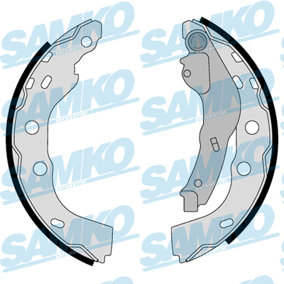 Brake Shoe Set - 81071 SAMKO