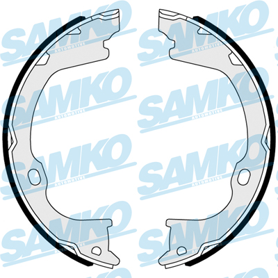 Brake Shoe Set, parking brake - 81102 SAMKO