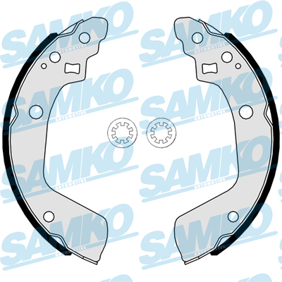 Brake Shoe Set - 81121 SAMKO