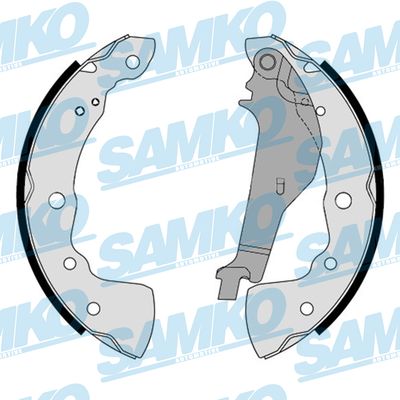 Kit ganasce freno - 81217 SAMKO