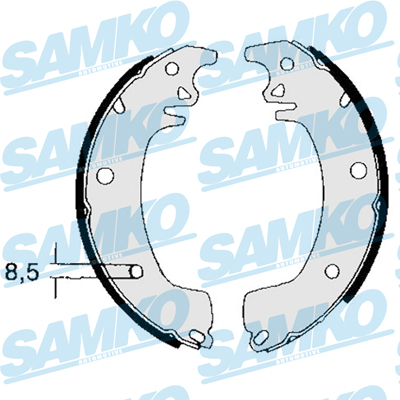 Kit ganasce freno - 83130 SAMKO