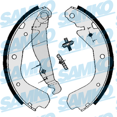 Kit ganasce freno - 84640 SAMKO
