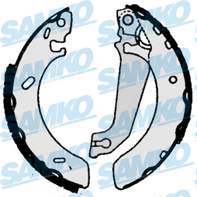 Brake Shoe Set - 86050 SAMKO