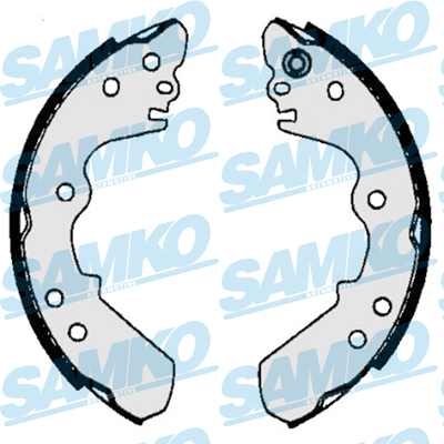 Kit ganasce freno - 86340 SAMKO