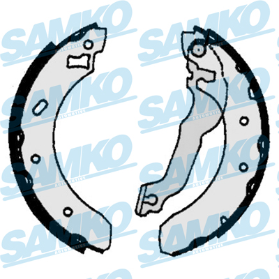 Brake Shoe Set - 86770 SAMKO