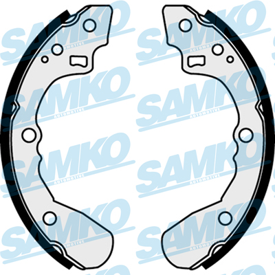 Bremsbackensatz - 87440 SAMKO