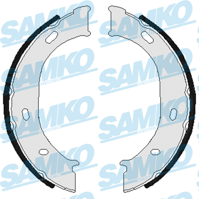 Brake Shoe Set, parking brake - 87960 SAMKO