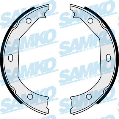 Brake Shoe Set, parking brake - 88090 SAMKO