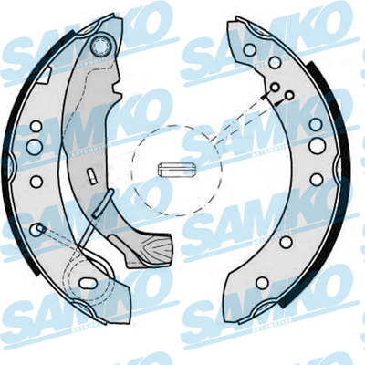 Brake Shoe Set - 88150 SAMKO