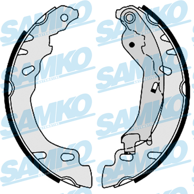 Brake Shoe Set - 88780 SAMKO
