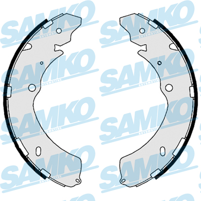 Brake Shoe Set - 88910 SAMKO