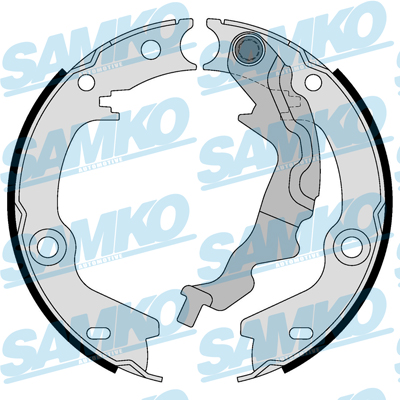 Kit ganasce, Freno stazionamento - 89440 SAMKO