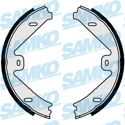 Brake Shoe Set, parking brake - 89840 SAMKO