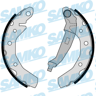Brake Shoe Set - 89990 SAMKO