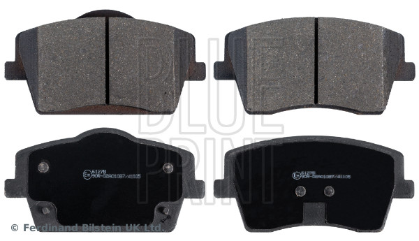 Kit pastiglie freno, Freno a disco - ADF124231 BLUE PRINT