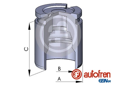 Piston, brake caliper - D02519 AUTOFREN SEINSA