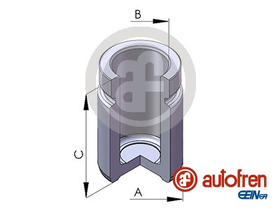 Piston, brake caliper - D025253 AUTOFREN SEINSA