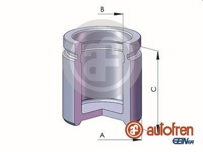 Pistone, Pinza freno - D025554 AUTOFREN SEINSA