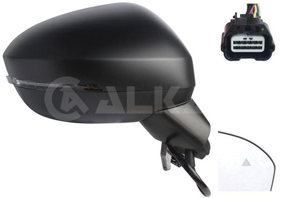 Specchio retrovisore esterno - 9044777 ALKAR