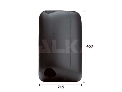 Vetro specchio, Specchio esterno - 9501010 ALKAR