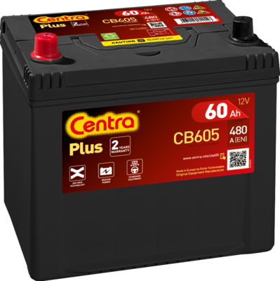 starterio akumuliatorius - CB605 CENTRA