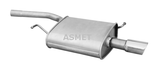 Глушитель выхлопных газов конечный - 06.021 ASMET