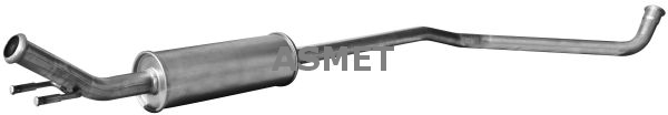 Middle Silencer - 08.092 ASMET