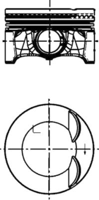 Piston - 41198620 KOLBENSCHMIDT