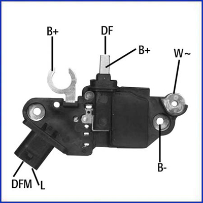 Alternator Regulator - 130595 HITACHI