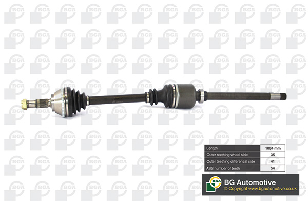 Приводной вал - DS6709RA BGA