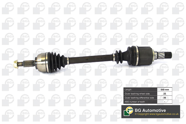 Albero motore/Semiasse - DS7331LA BGA