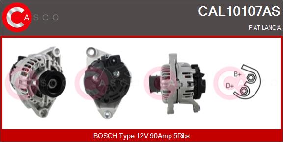 Alternator - CAL10107AS CASCO