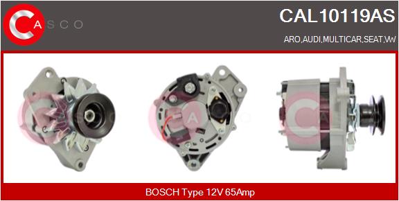 Alternator - CAL10119AS CASCO