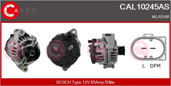 Alternatore - CAL10245AS CASCO