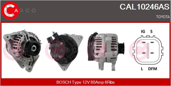 Генератор - CAL10246AS CASCO