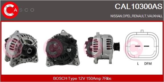 Alternator - CAL10300AS CASCO