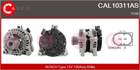 Alternator - CAL10311AS CASCO