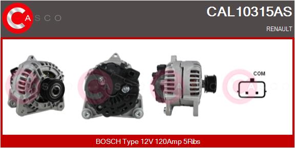 Alternator - CAL10315AS CASCO