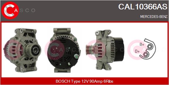 Alternatore - CAL10366AS CASCO