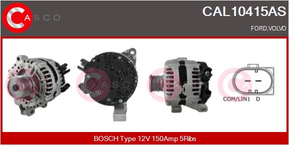 Alternator - CAL10415AS CASCO