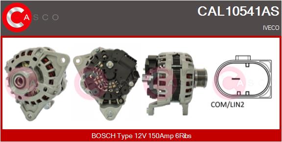 Alternatore - CAL10541AS CASCO