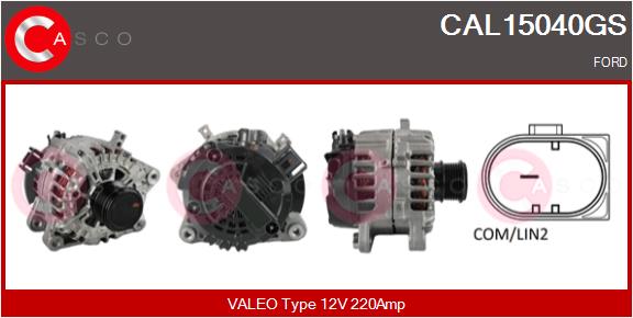Alternator - CAL15040GS CASCO