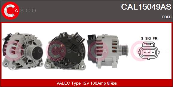 Alternator - CAL15049AS CASCO