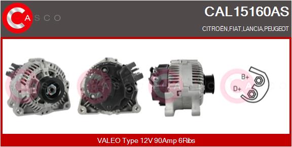 Generator - CAL15160AS CASCO