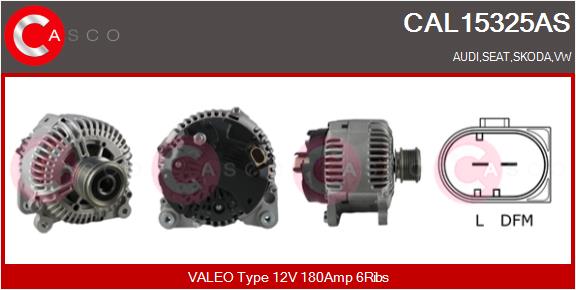 Alternatore - CAL15325AS CASCO