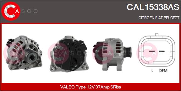 Generator - CAL15338AS CASCO