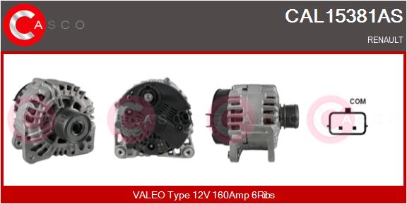 Alternatore - CAL15381AS CASCO